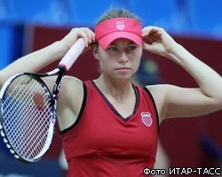 В.Звонарева единственная из россиянок вышла в 1/4 US Open