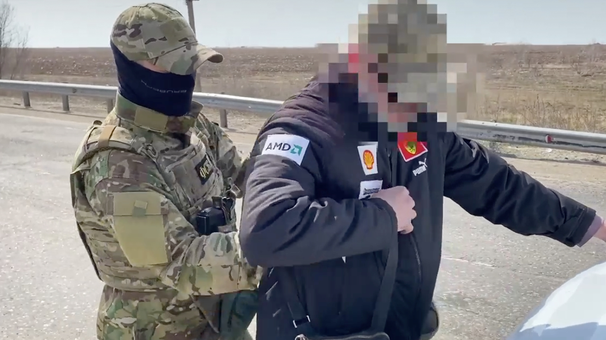 ФСБ сообщила о задержании подозреваемого в работе на СБУ россиянина