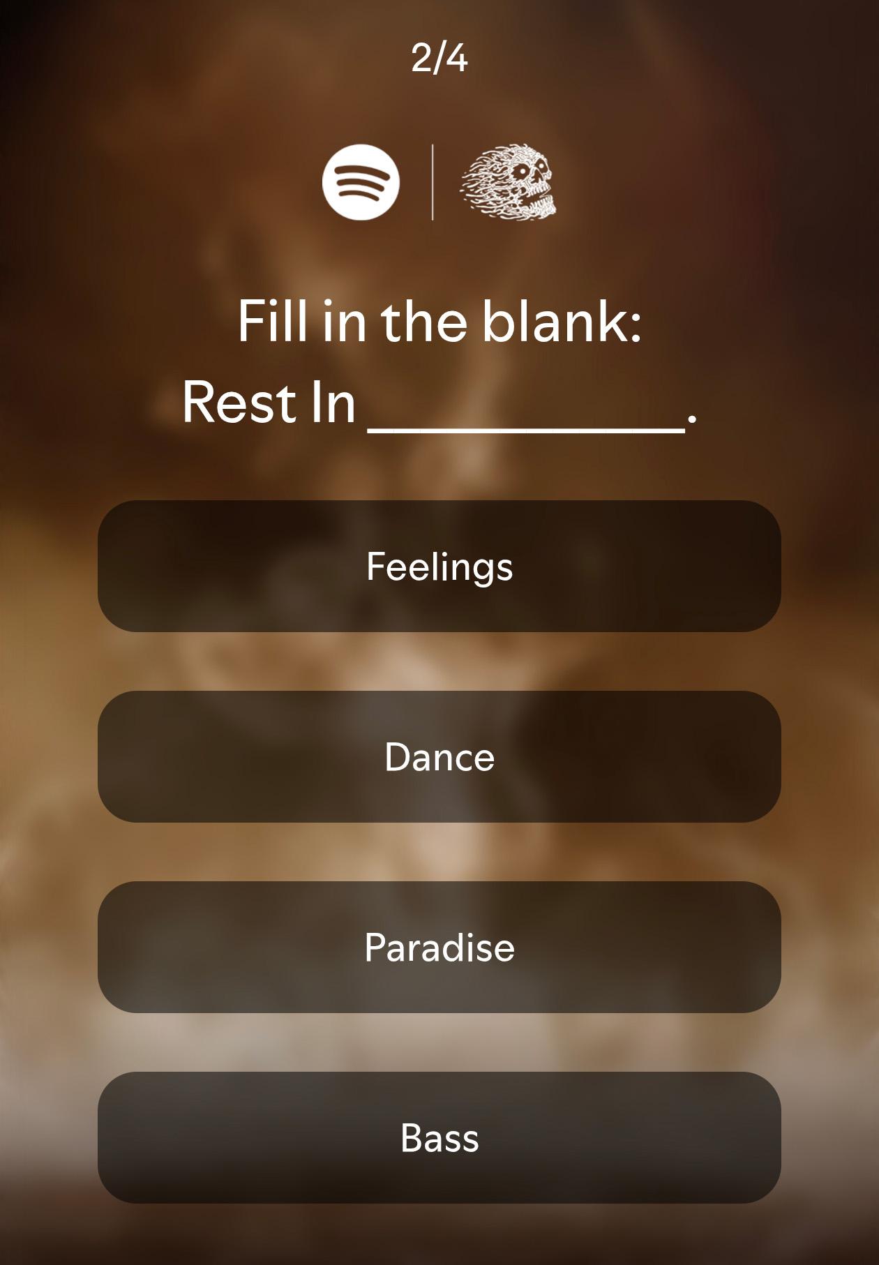 «Посмертный плейлист» в Spotify