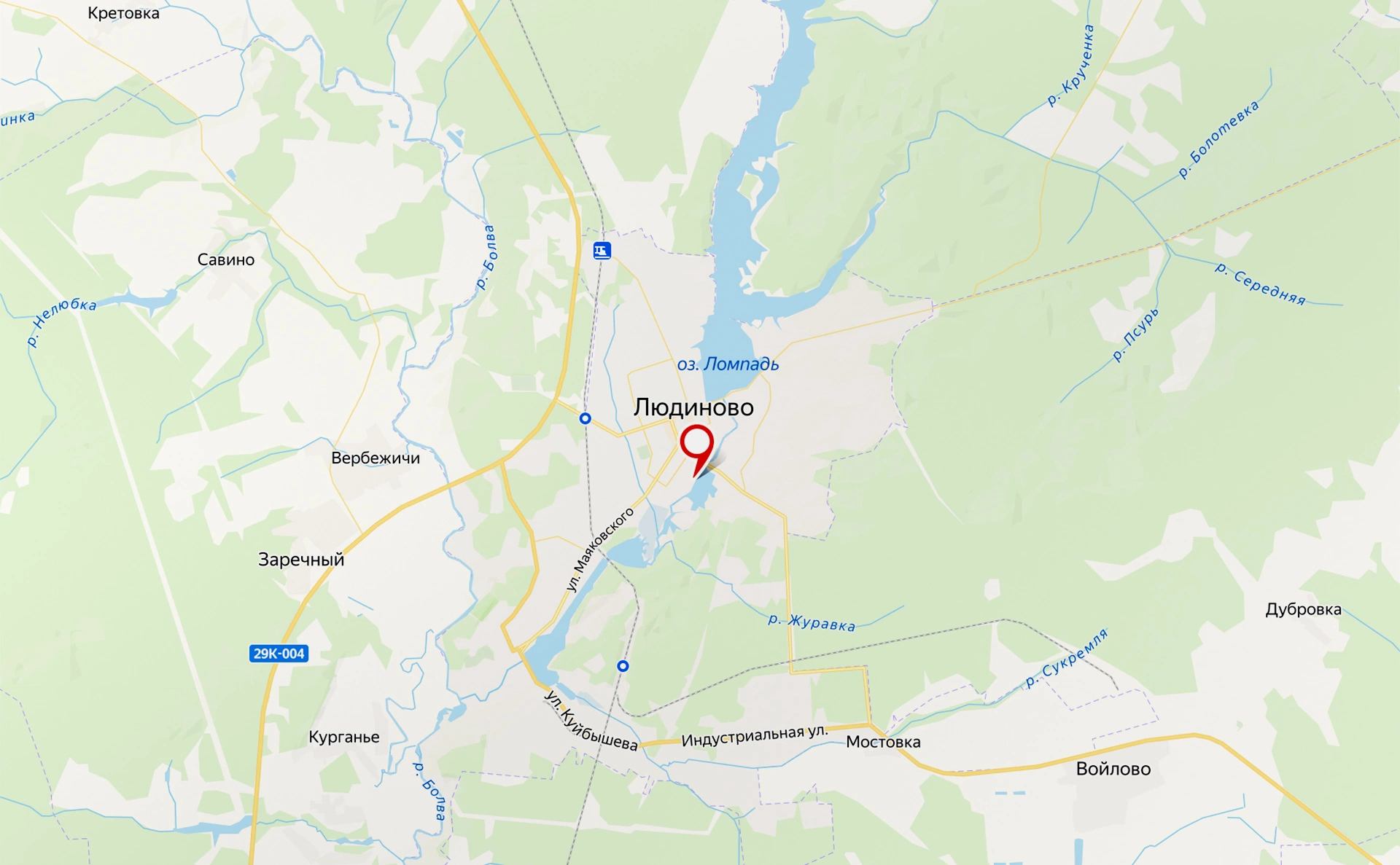 сервис «Яндекс.Карты»