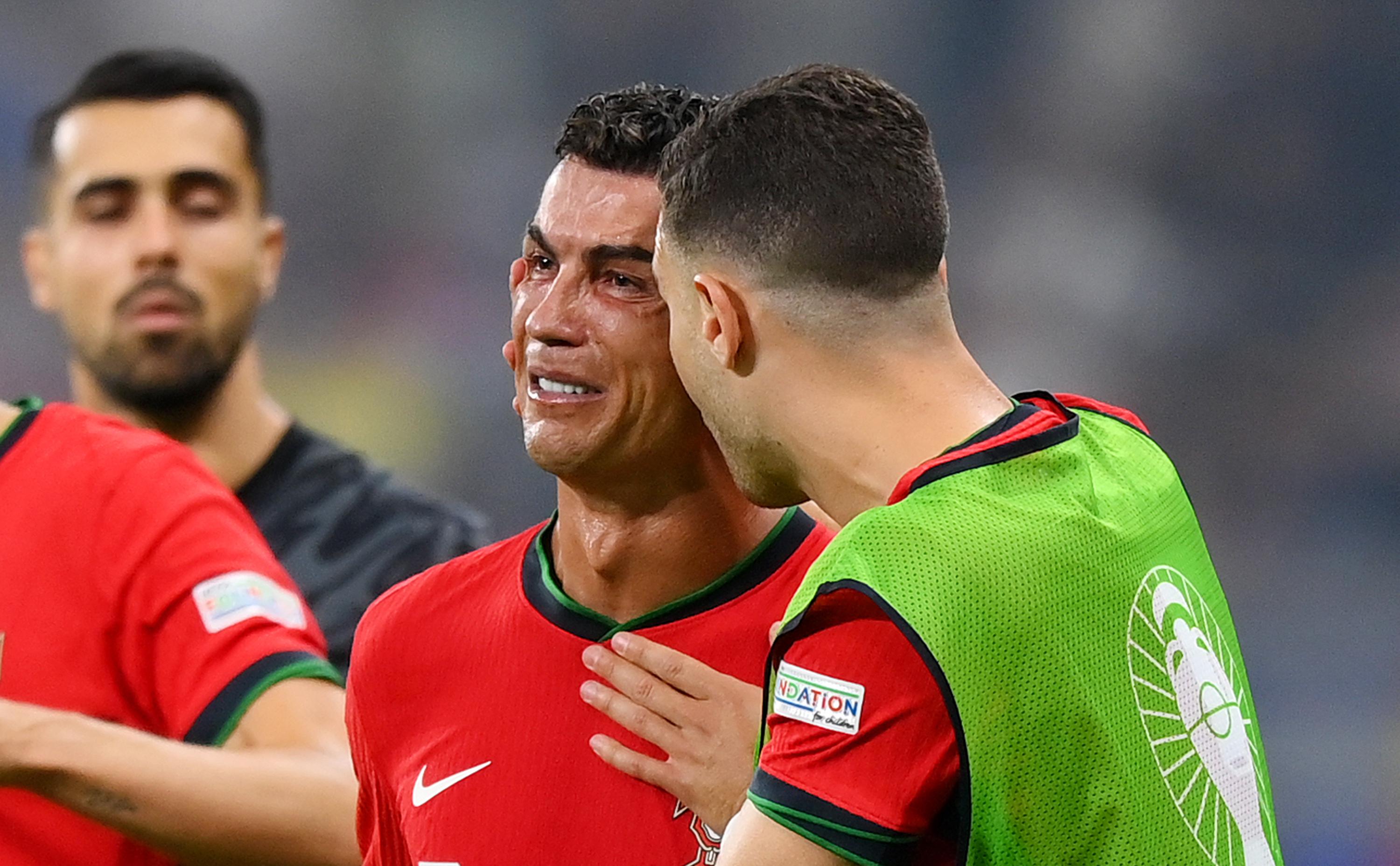 Криштиану Роналду расплакался после незабитого пенальти