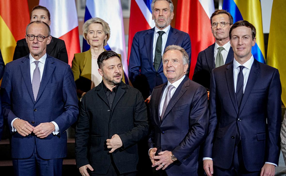 Европа предложит создать «многонациональные силы» в рамках гарантий Киеву