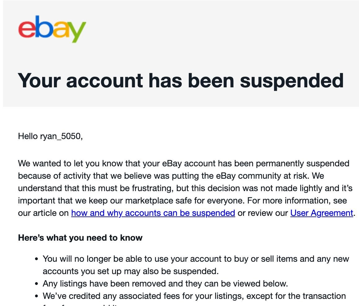 Генеральный директор GameStop Райан Коэн сообщил, что его аккаунт на eBay был заблокирован через два дня после предложения купить платформу за $56 млрд.