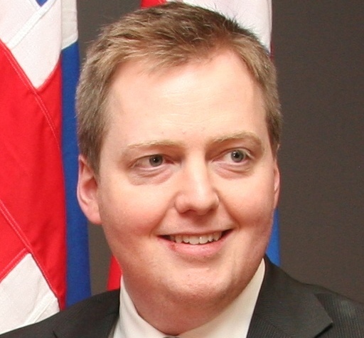 Сигмундур Гуннлаугссон, премьер-министр Исландии