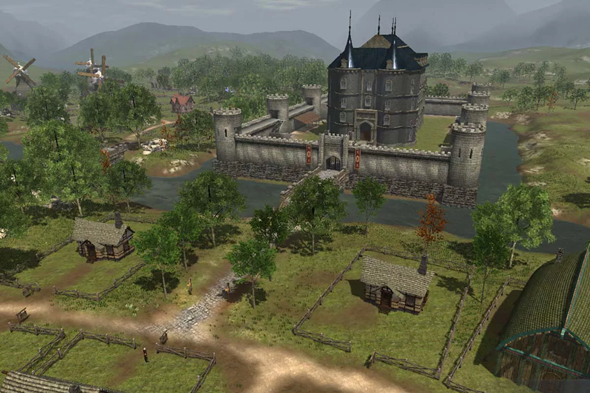 <p>Скриншот из игры Manor Lords</p>