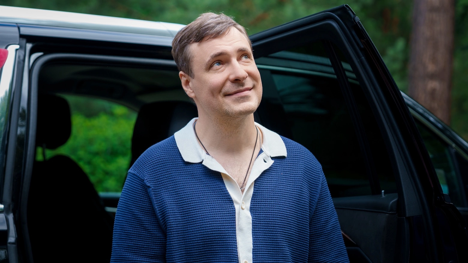 Для поклонников Евгения Цыганова амплуа смеющегося героя — очень необычное. Кадр со съемок комедии «Человек, который смеется»