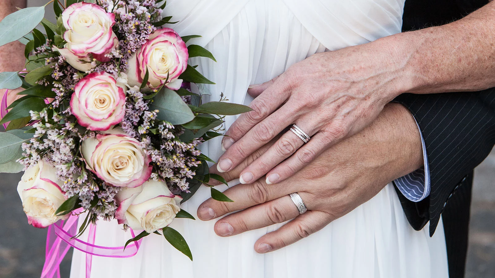 Американка впервые вышла замуж в 76 лет