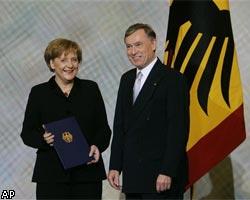 А.Меркель утверждена в должности канцлера Германии