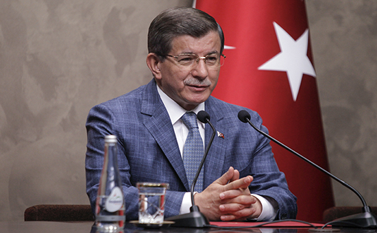 Бывший премьер Турции Ахмет Давутоглу



