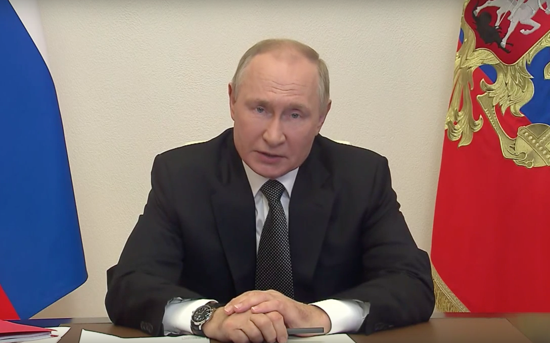 Путин провел заседание Совета безопасности России. Видео