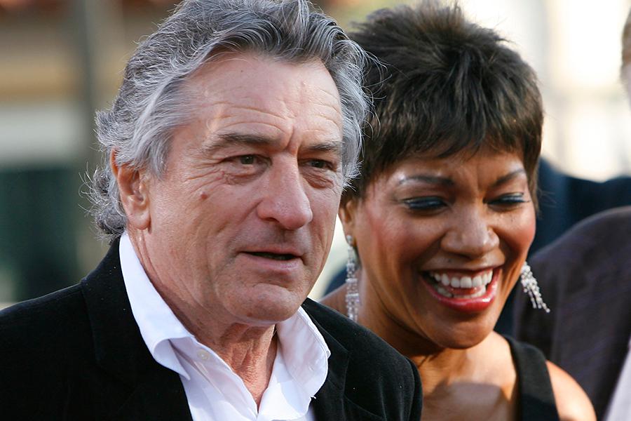 Роберт Де Ниро с женой Грейс Хайтауэр, 2007 год