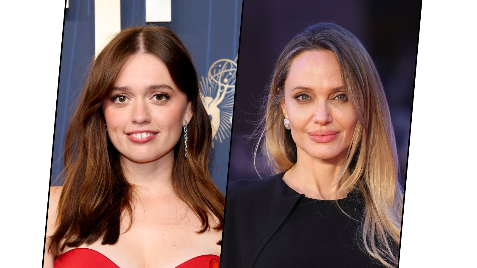 Эми Лу Вуд и Анджелина Джоли