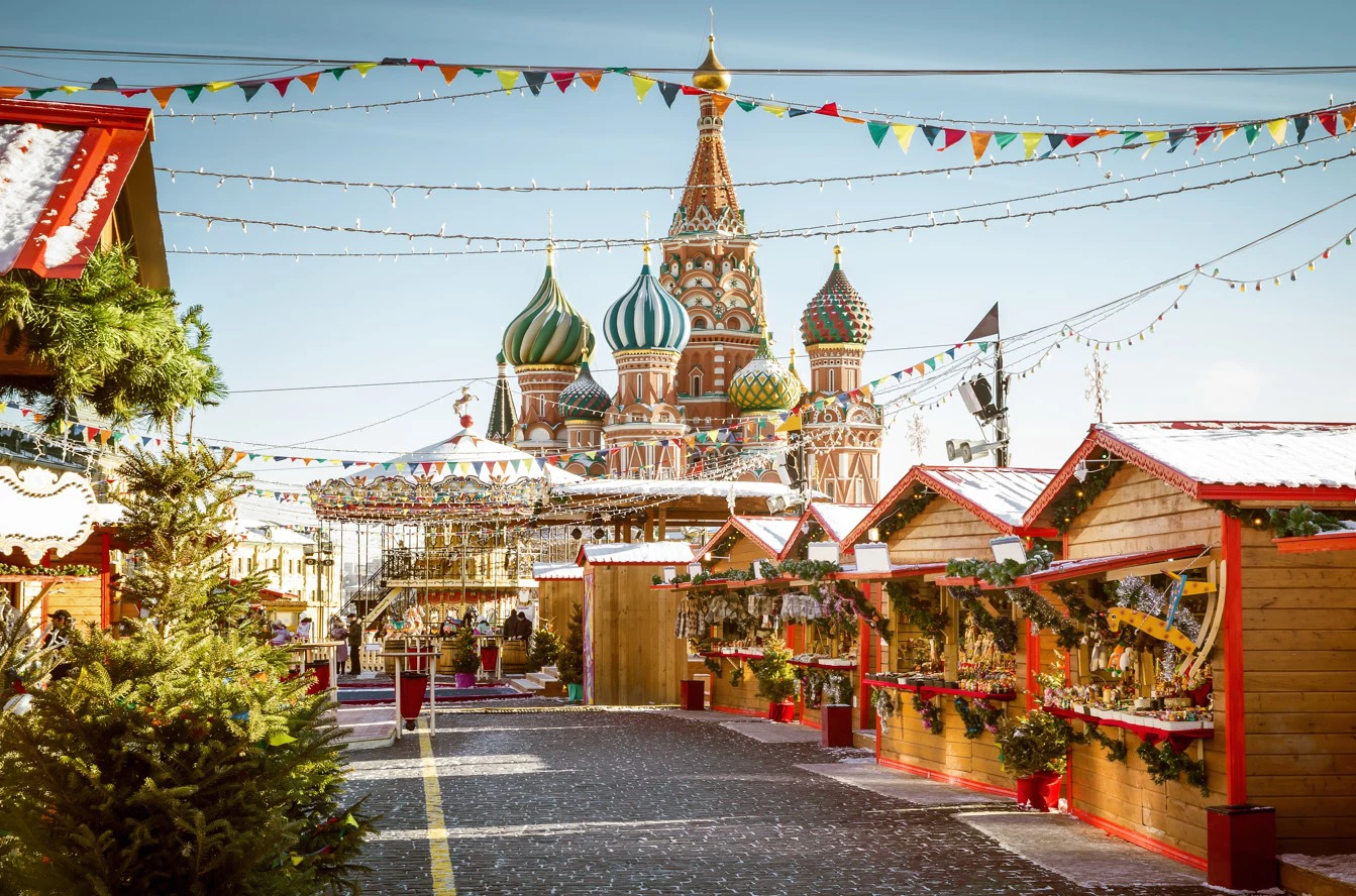 В 2025 году вблизи Красной площади открыли сразу несколько новогодних ярмарок