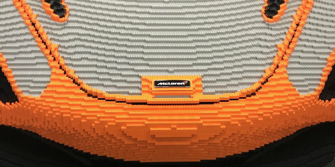 McLaren построит суперкар из Lego в натуральную величину