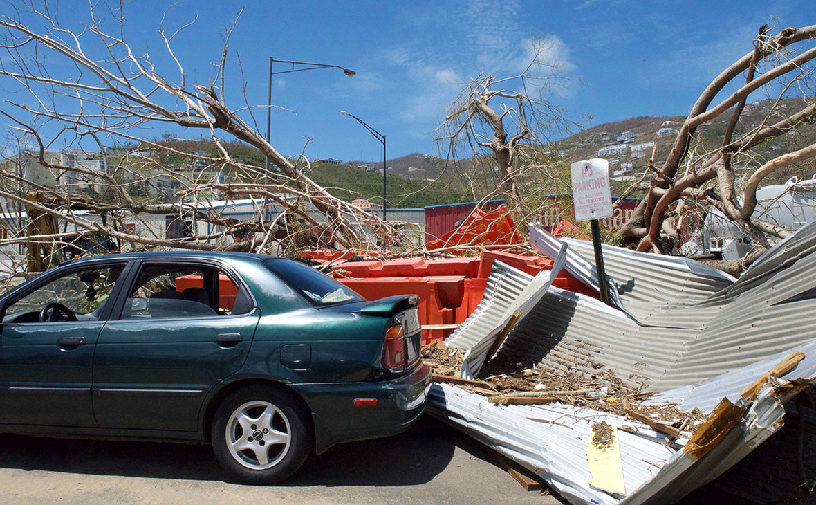 Последствия урагана &laquo;Ирма&raquo; на Виргинских островах, США. Сентябрь 2017 года