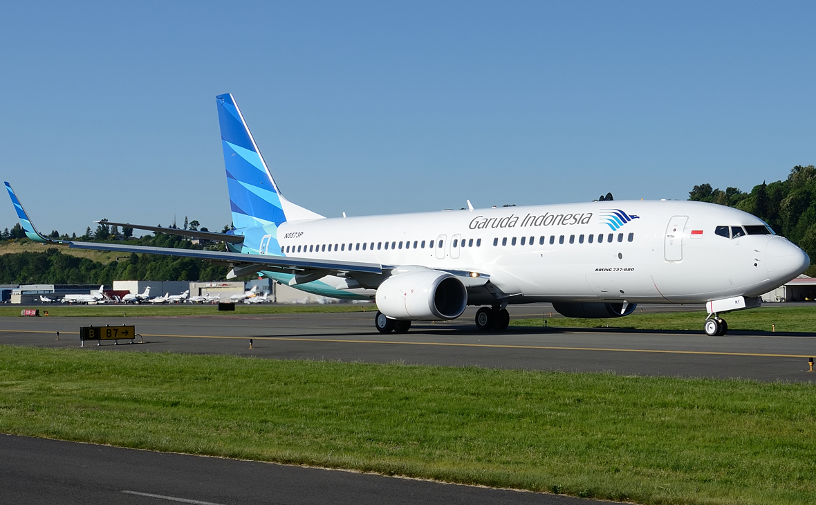 Boeing авиакомпании Garuda Indonesia