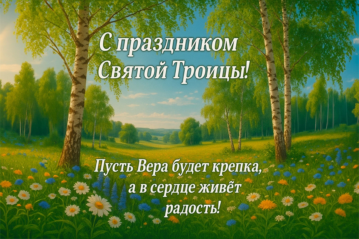 Открытки с Троицей. 30 красивых, старинных открыток со Святой Троицей