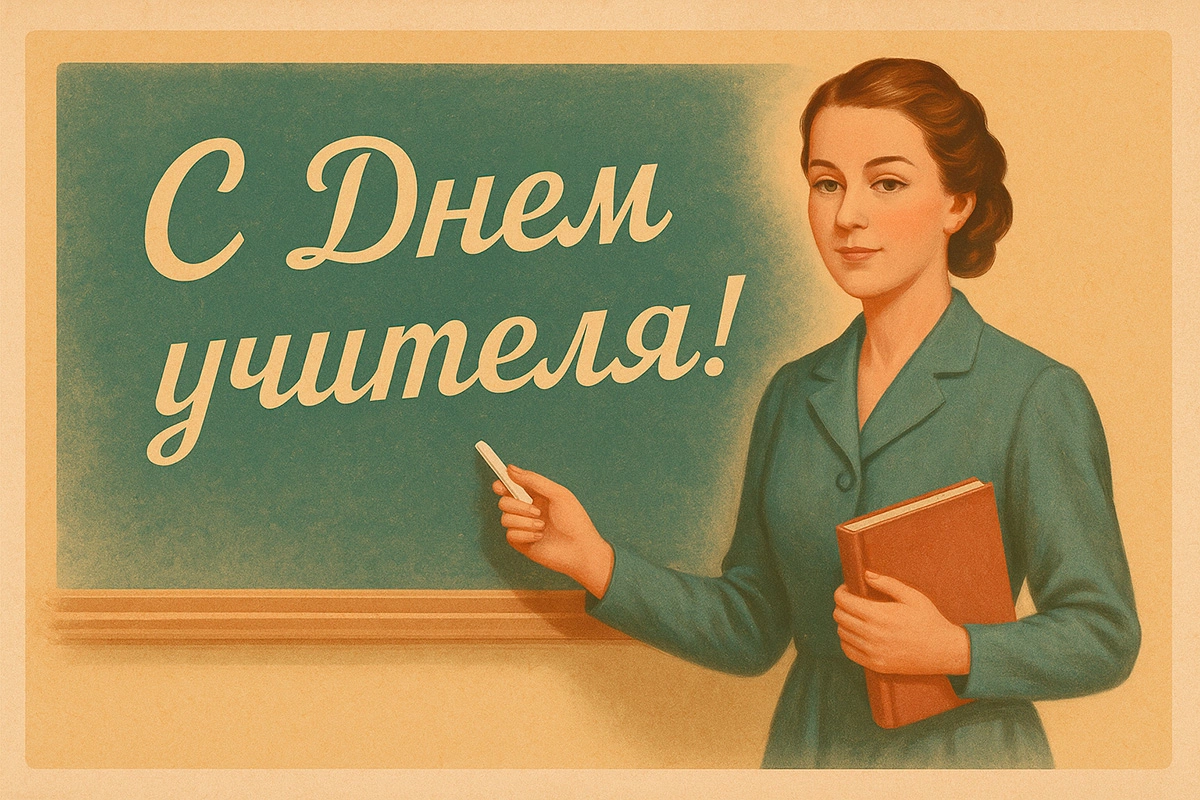 Открытки ко Дню учителя: 20 красивых и оригинальных вариантов