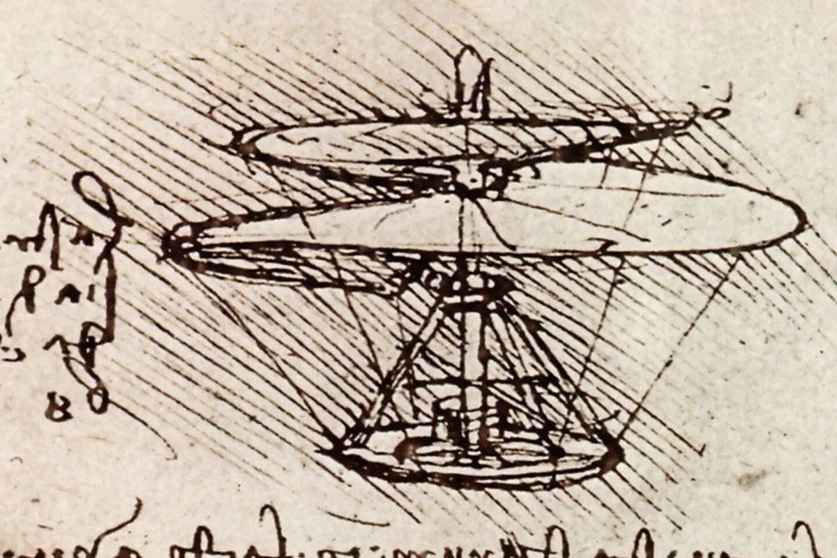 Эскиз Леонардо да Винчи