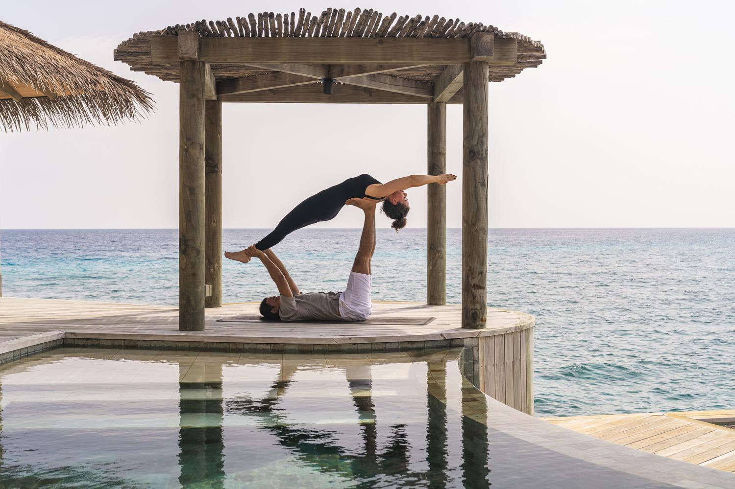 Павильон для занятий йогой