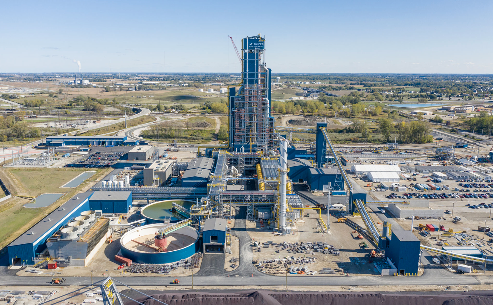 Al steel. Кливленд-Клиффс. Кливленд-Клиффс ГБЖ. Cleveland Cliffs Factory. ГБЖ фото.