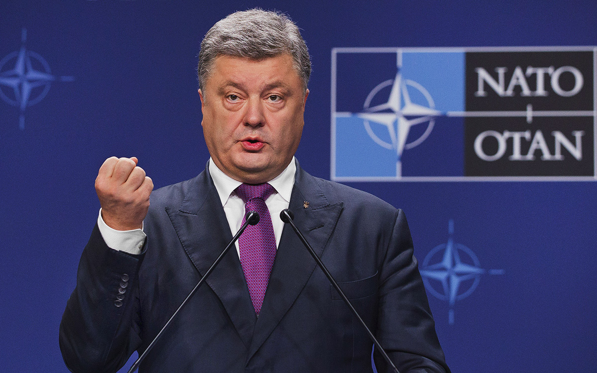 В Киеве обвинили Порошенко в «происходящем на Украине» из-за курса в НАТО"/>













