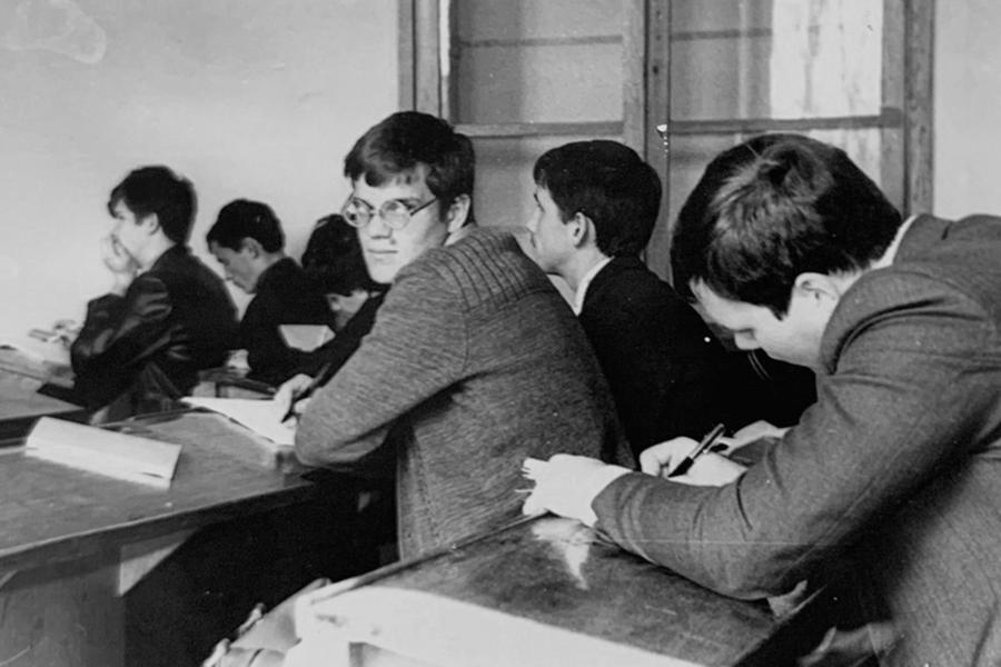 Виктор Бабарико&nbsp;во время учебы