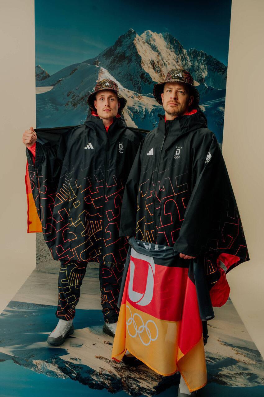 Форма спортсменов Олимпийской сборной Германии