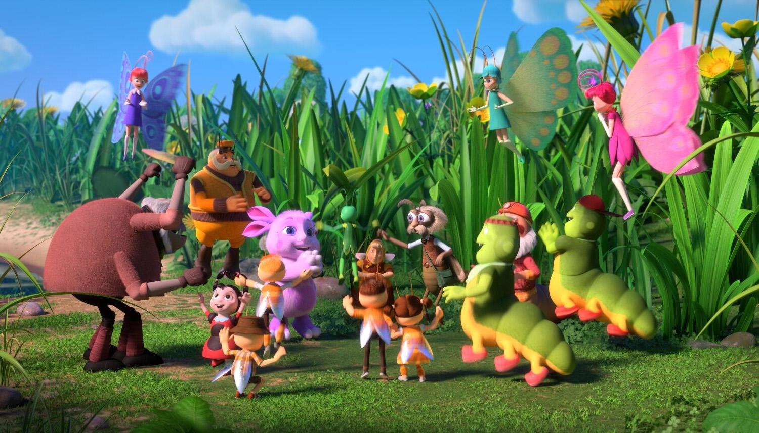 Кадр из анимационного фильма «Лунтик. Возвращение домой», 2024 год