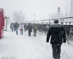 В Северной столице снежно и прохладно