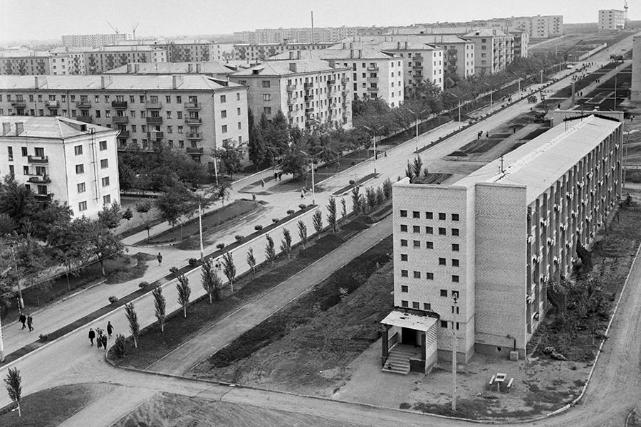 Жилые дома на Дворцовой улице&nbsp;1968 год