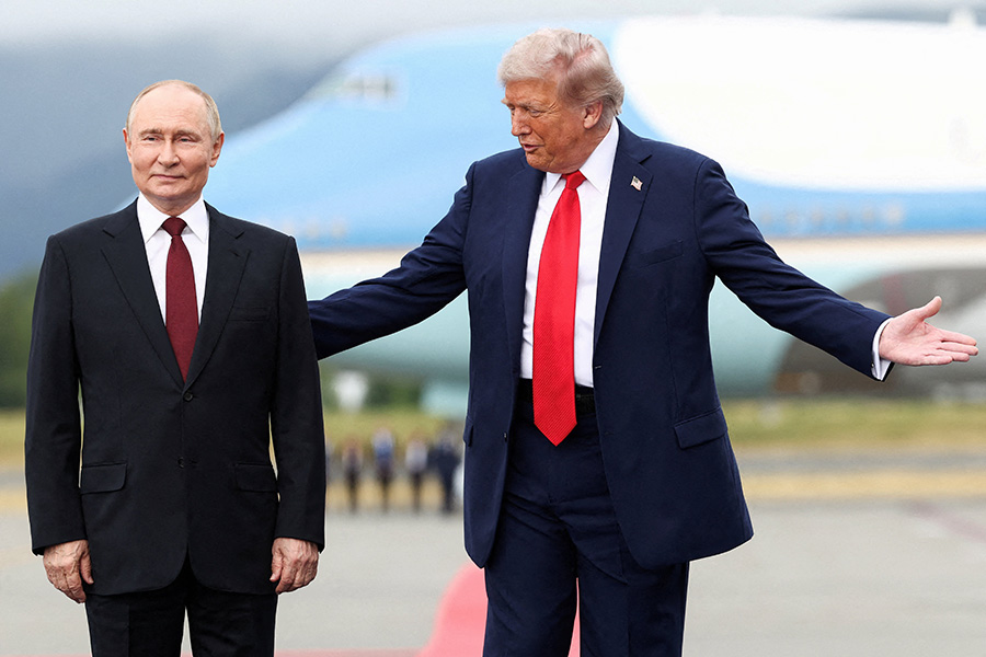 Владимир Путин и Дональд Трамп