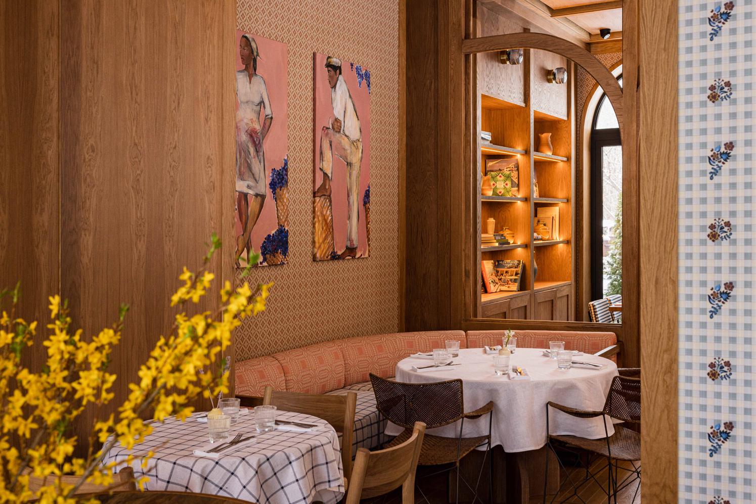 Интерьер ресторана Eva в Хамовниках