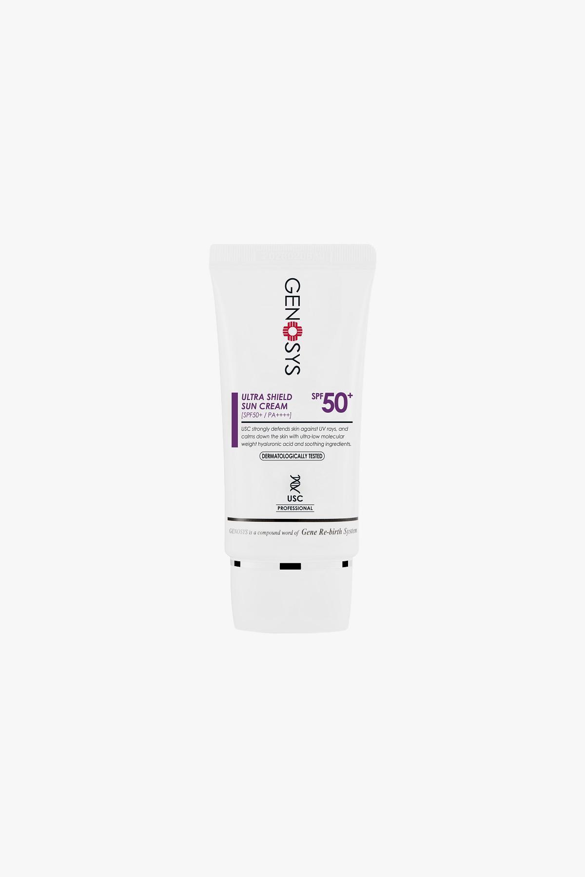 Ультрасолнцезащитный крем Ultra Shield Sun Cream SPF50+PA++++, Genosys