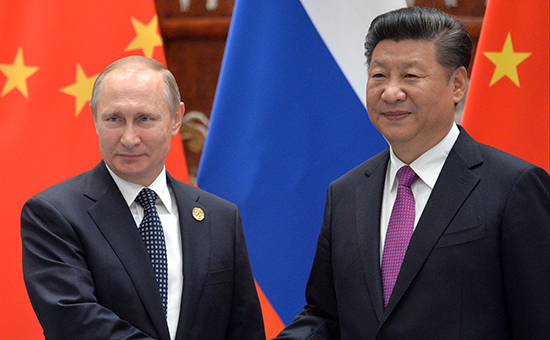 Президент России Владимир Путин и глава КНР ​Си Цзиньпин на саммите G20 в Ханчжоу


