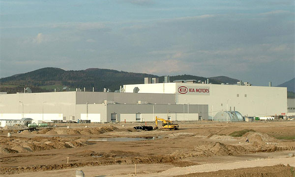 Kia завершила сооружение завода в г. Жилина (Словакия)