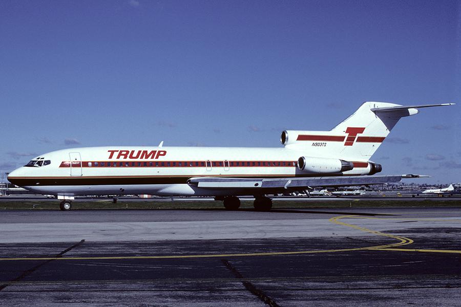 Самолет авиакомпании&nbsp;Trump Shuttle, 1989 год