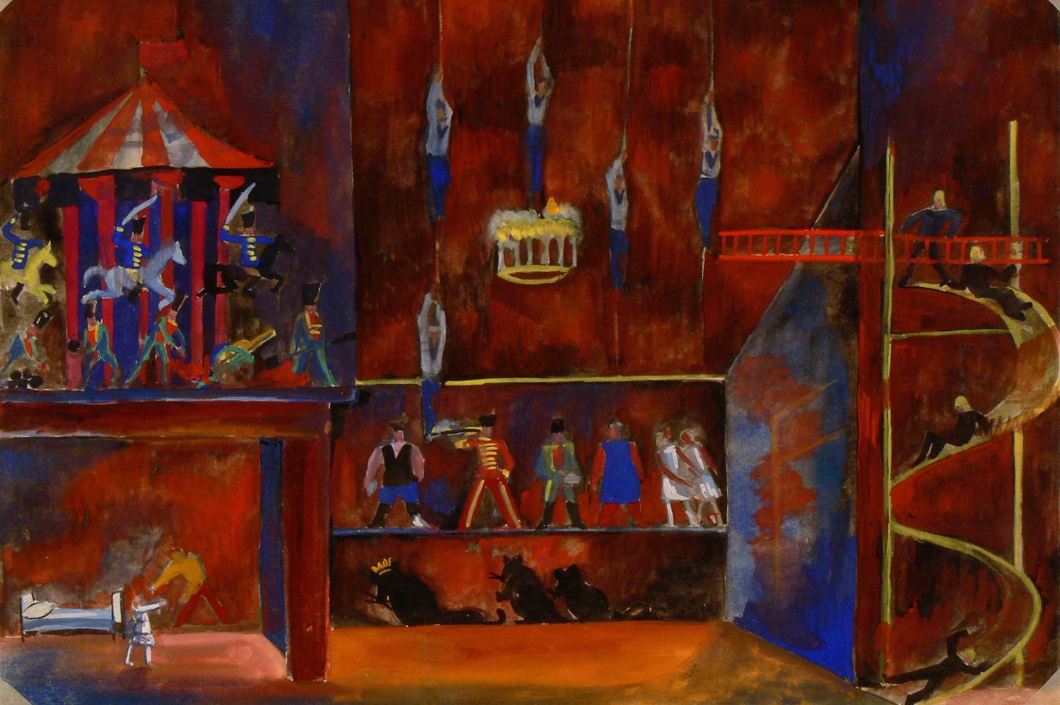 Сценография балета &laquo;Щелкунчик&raquo;, 1929