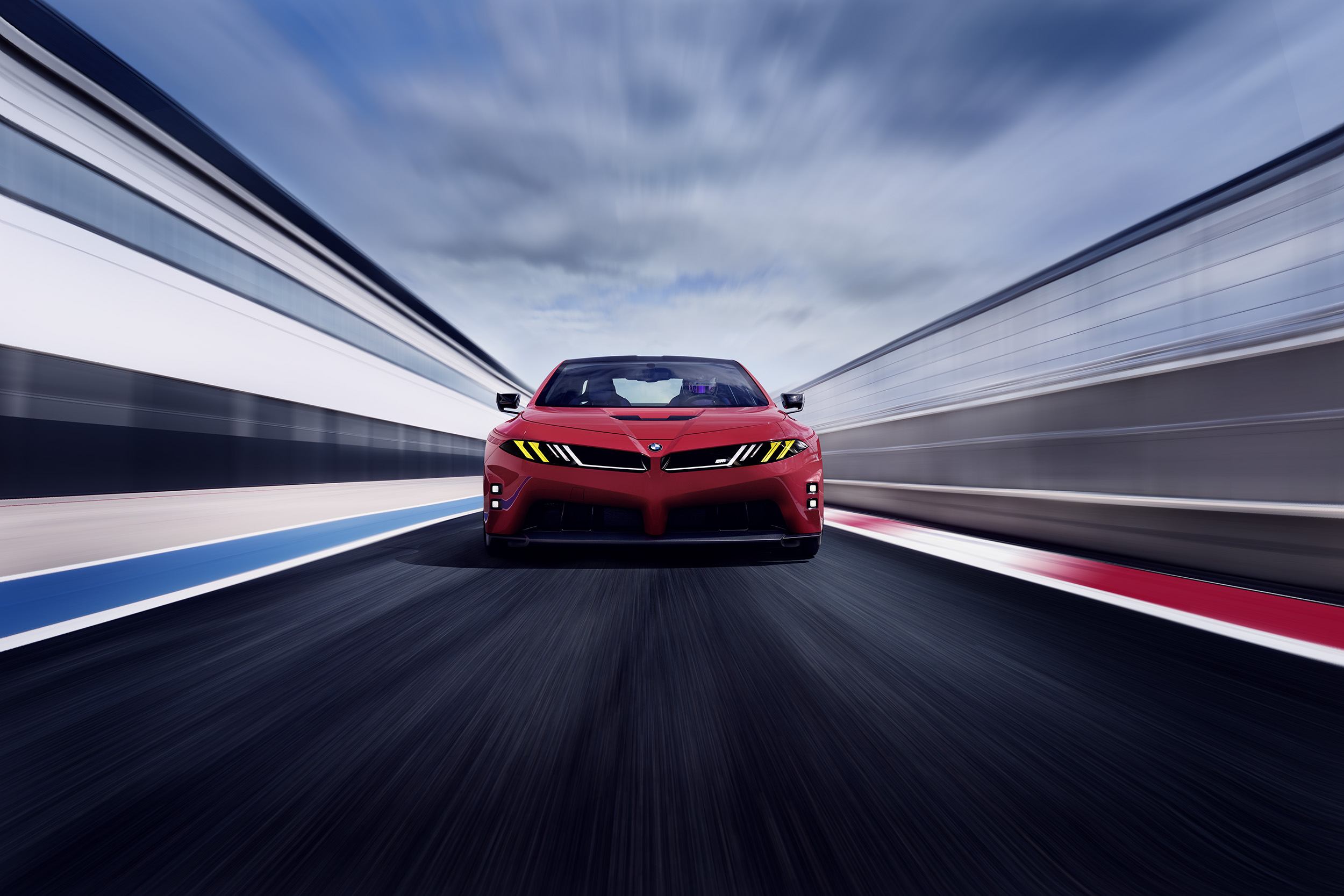 BMW M Concept Neue Klasse вооружен четырьмя моторами. Заявленная мощность &mdash; от 700 до 1000 л.с.