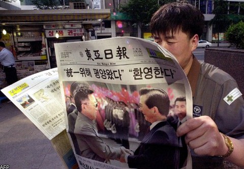 Противостояние между Северной и Южной Кореей