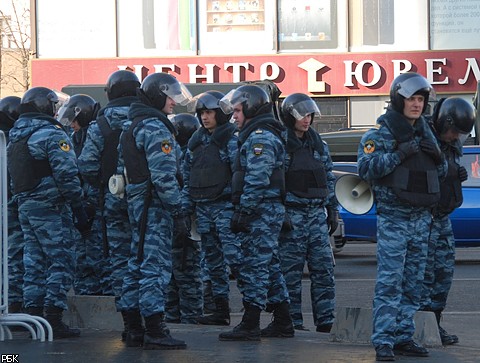 Митинг "За честные выборы" на Новом Арбате