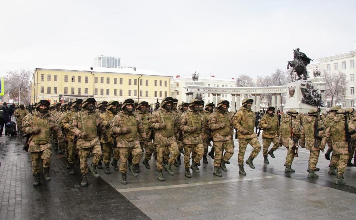 В декабре 2022 года бойцов первого батальона имени Салавата Юлаева отправили на боевое слаживание из Уфы