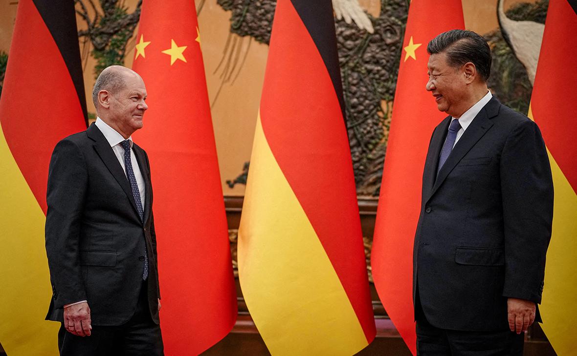 Шольц встретился с Си Цзиньпином в Пекине