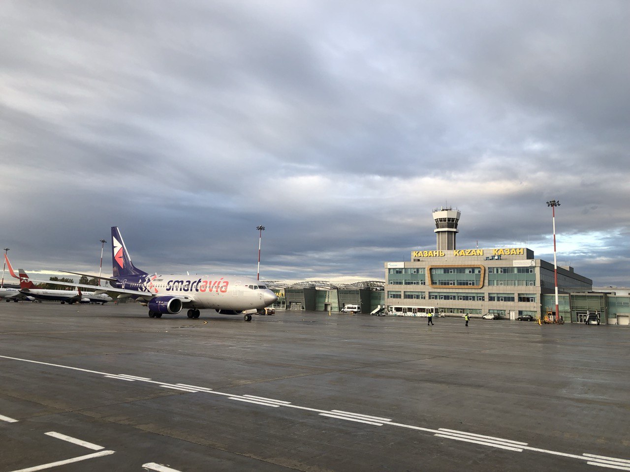 В аэропорту Казани из-за угрозы атаки БПЛА ограничили полеты