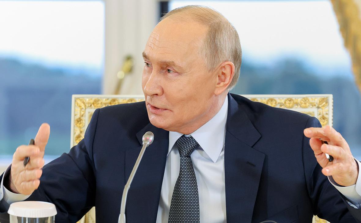 Путин заявил о борьбе за «здоровье» экономики России