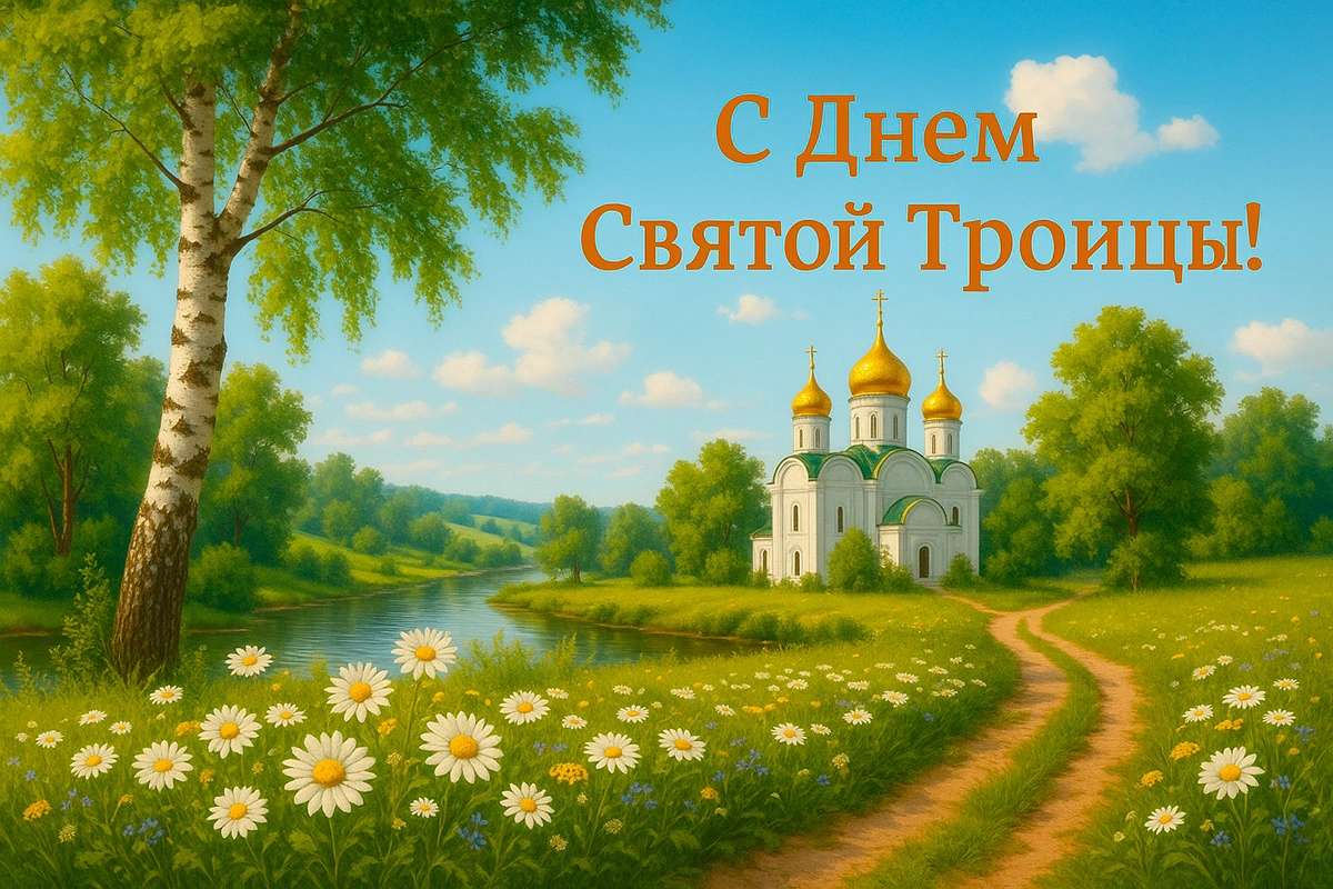 Открытки с Троицей. 30 красивых, старинных открыток со Святой Троицей