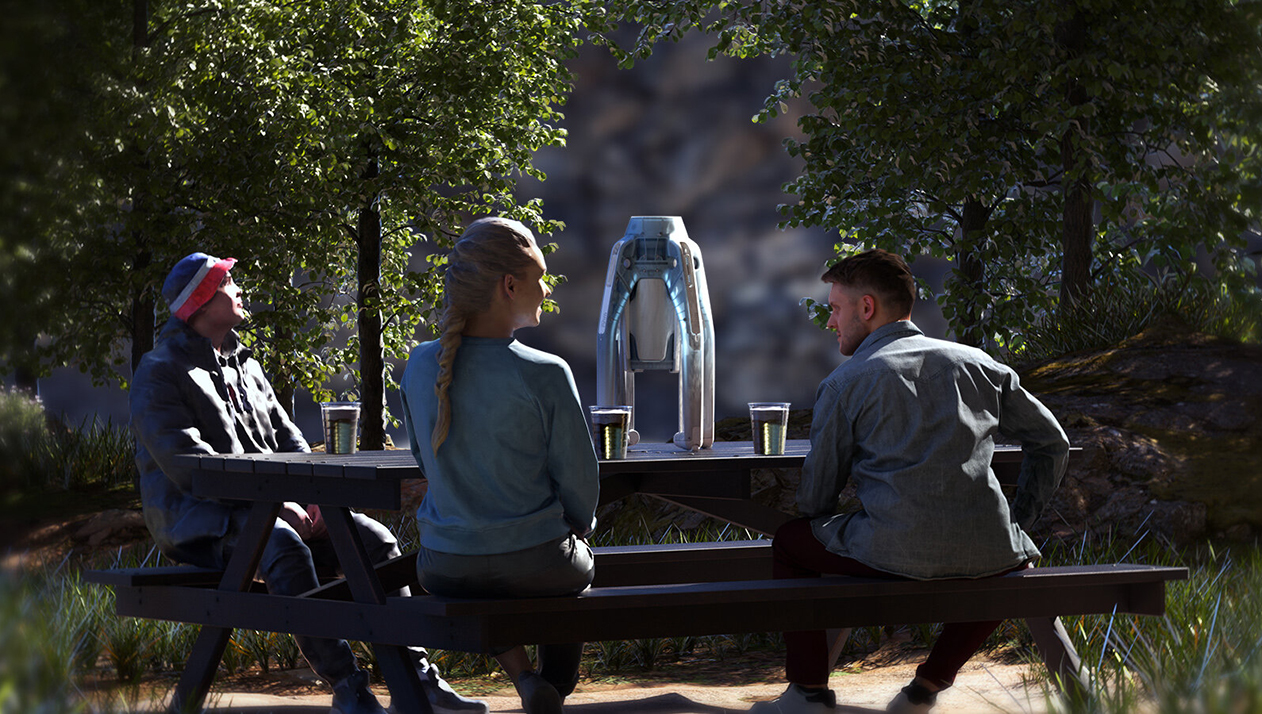 В США придумали дрон для сбрасывания пива с парашютом