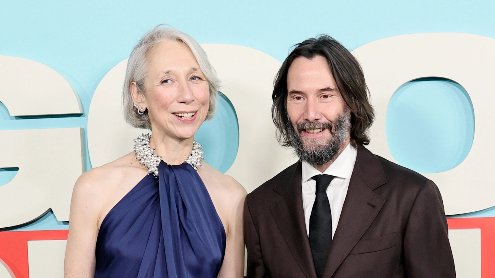 Александра Грант и Киану Ривз