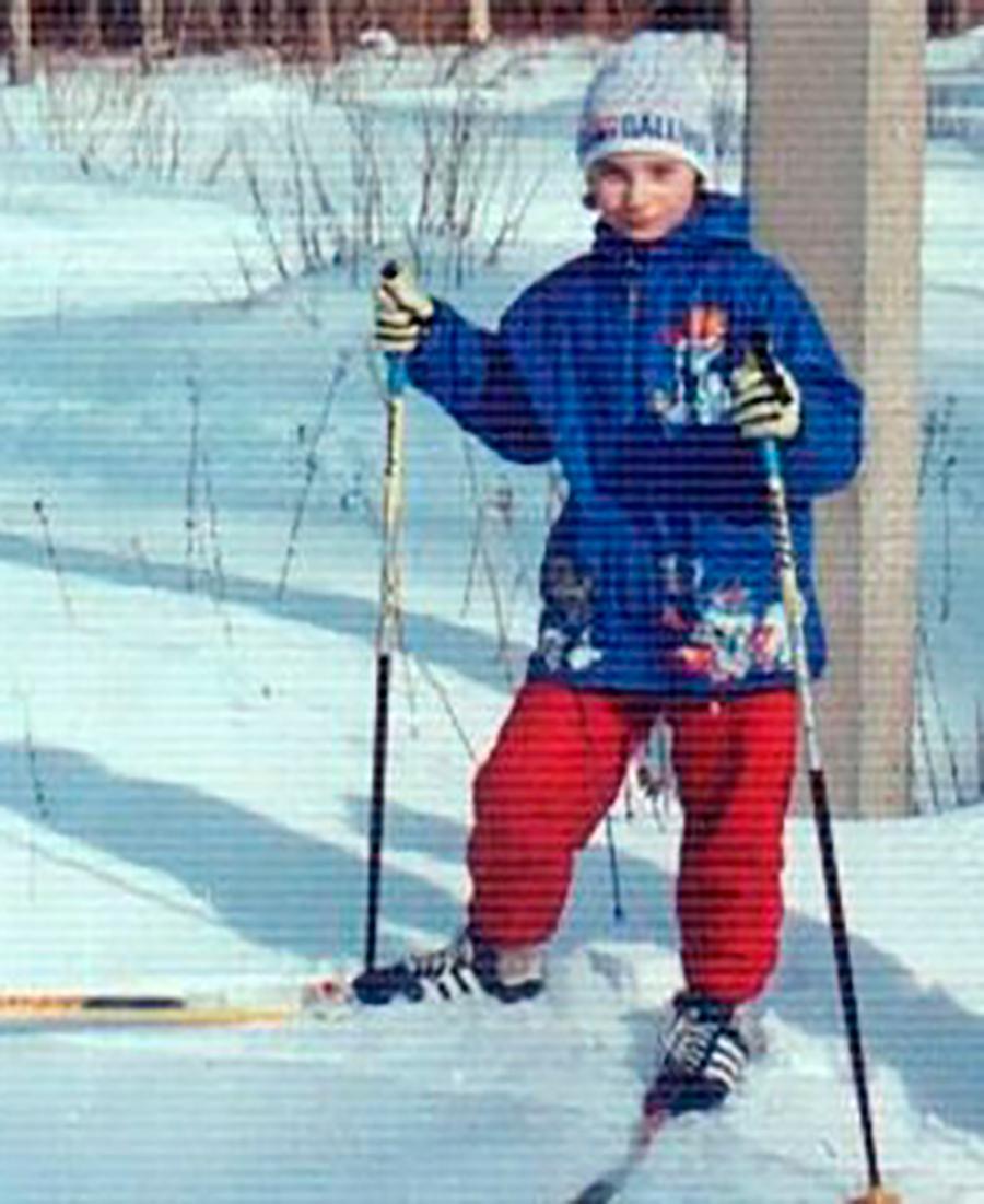 Дарья Непряева в детстве