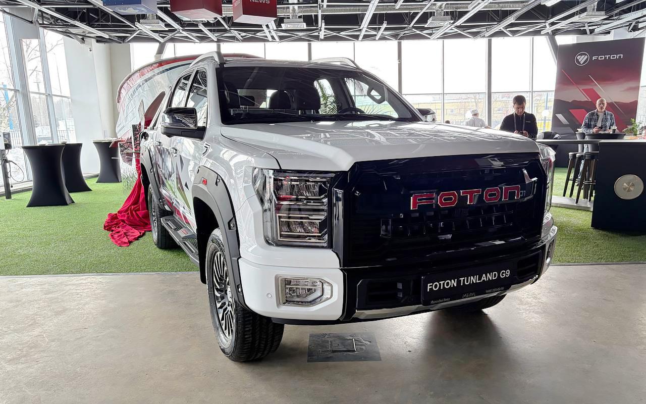 Новый внедорожник Foton Tunland G9 вышел на рынок России